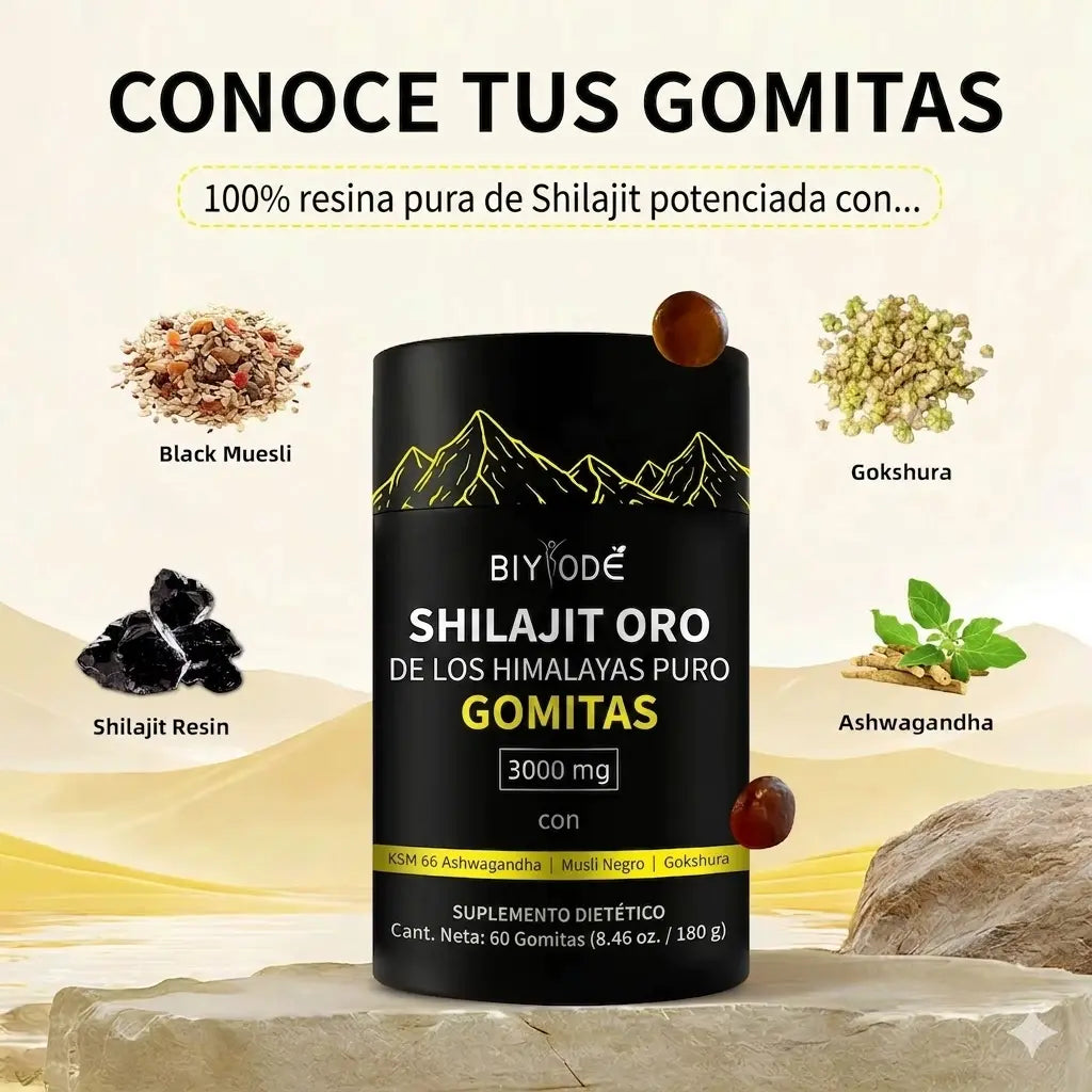 Shilajit Gold ® ¡Alarga ,engrosa y potencia tu energía!