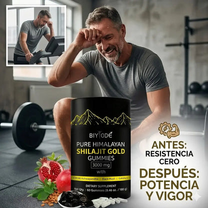 Shilajit Gold ® ¡Alarga ,engrosa y potencia tu energía!